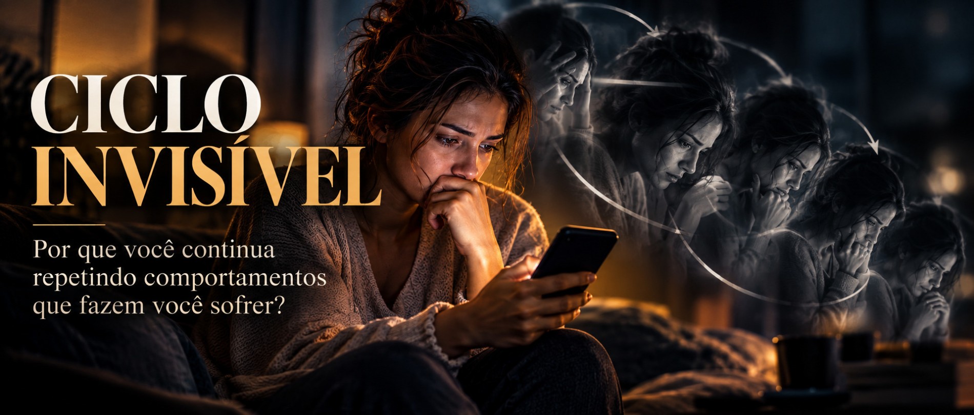  Ciclo Invisível: por que você continua repetindo comportamentos que fazem você sofrer? Por Cristiano Ávila